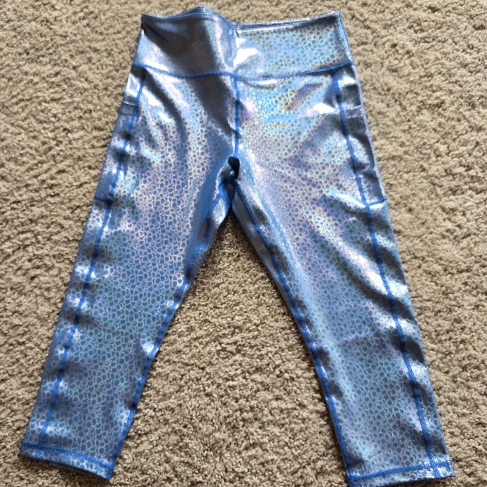 ZYIA Blue Leggings Comfortable Activewear